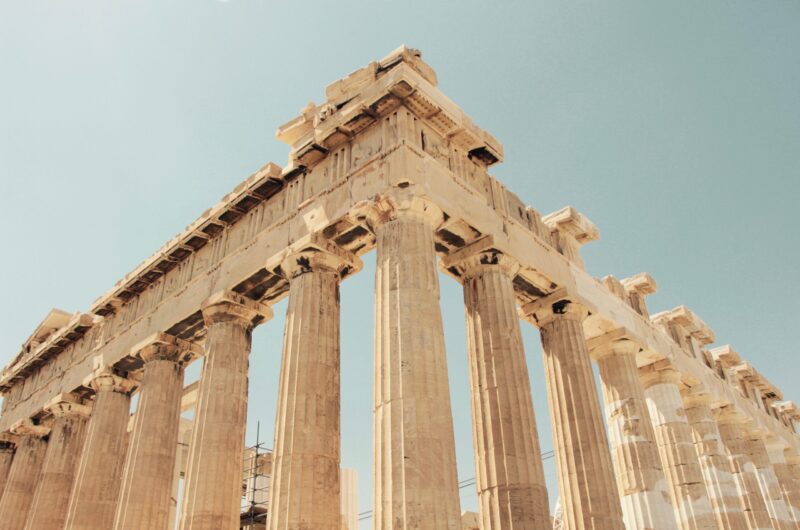 low angle photography of The Parthenon, Greece